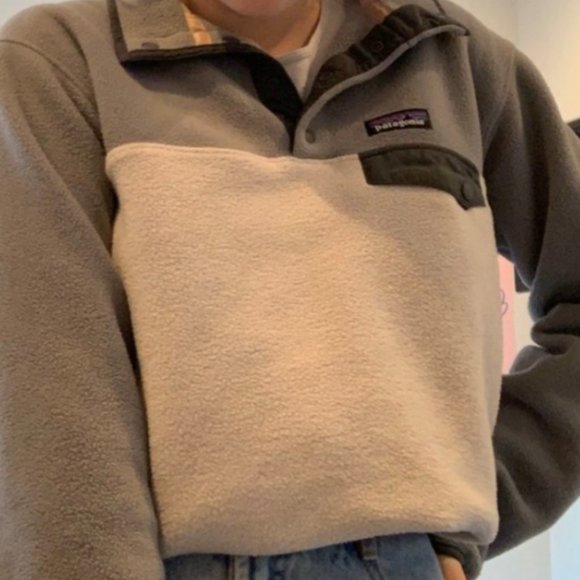 Patagonia Synchilla Snap Pullover Fleece XS S L - Picture 2 of 3